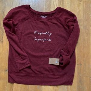 Om & Ah graphic sweatshirt